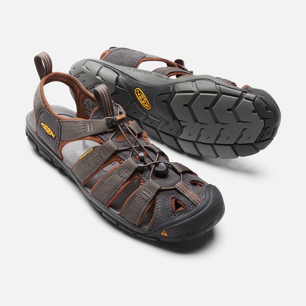 Sandalias Trekking Keen Mexico Marrom - Hombre Clearwater Cnx - CK8391547